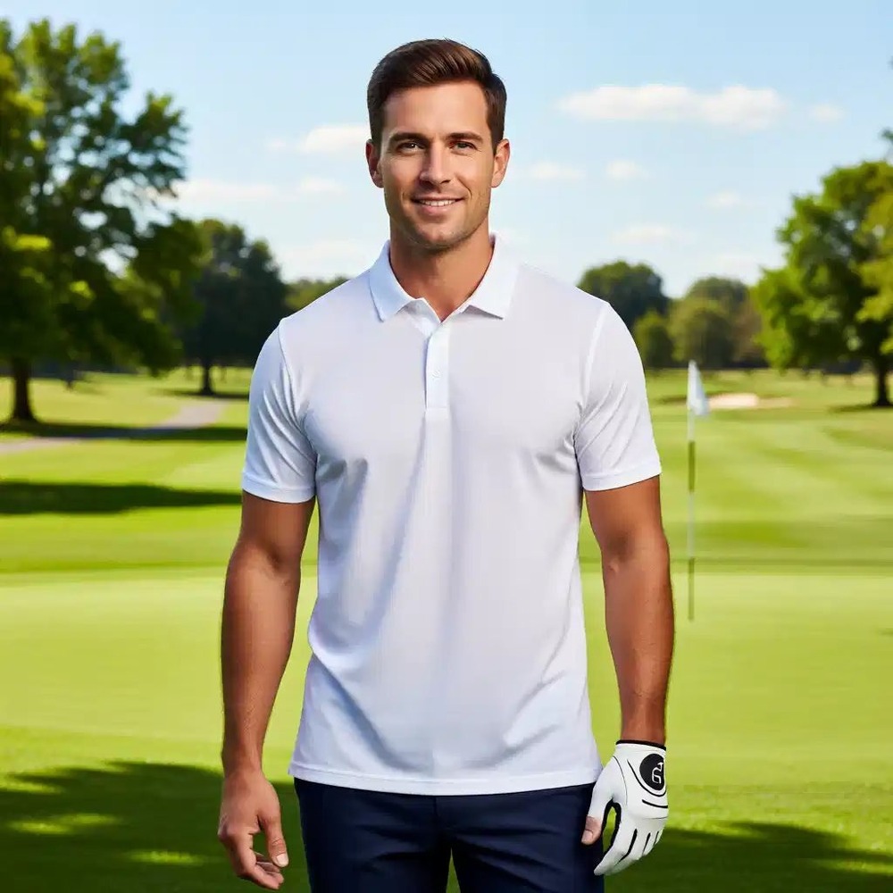 RLX Ralph Lauren $110 Mens White Performance Wicking Polo Shirt XXL NWT